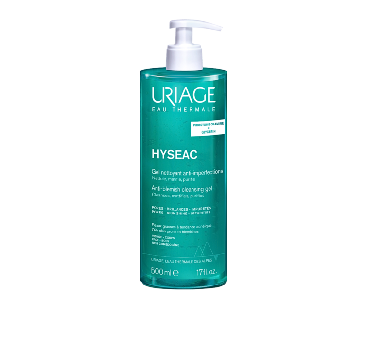 HYSEAC GEL LIMPIADOR 500ML-URIAGE