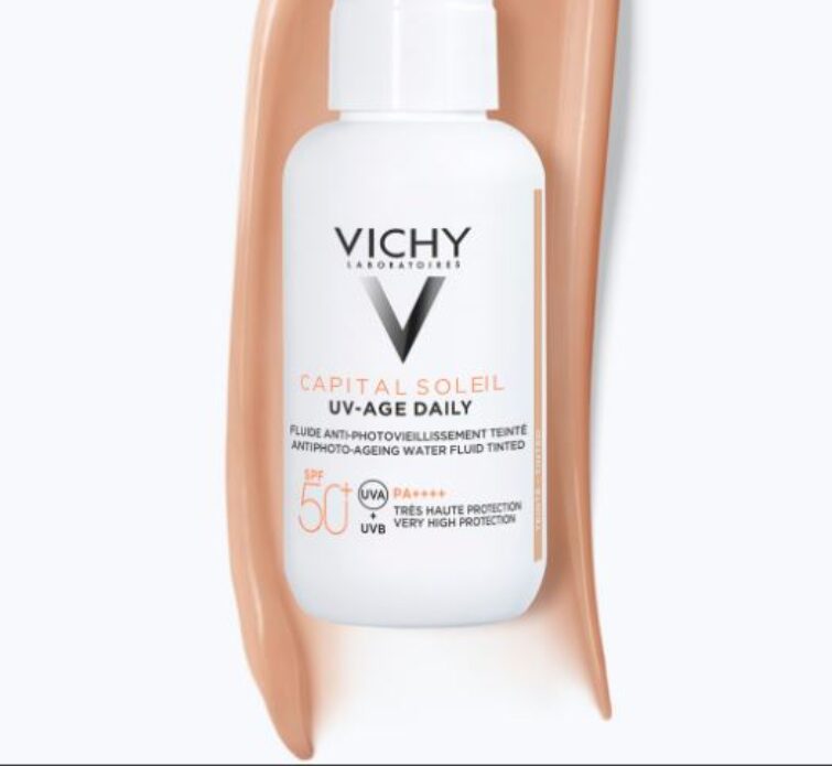 VICHY CAPITAL SOLEIL UV AGE DAILY COLOR SPF50+ X 50 ML- VICHY