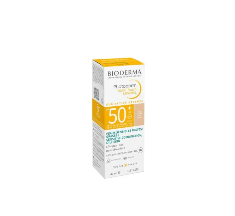 PHOTODERM NUDE TOUCH SPF50 TRES CLAIRE X 40 ML- BIODERMA