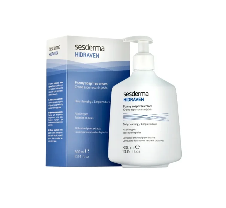 HIDRAVEN CREMA ESPUMOSA SIN JABÓN X 300 ML- SESDERMA