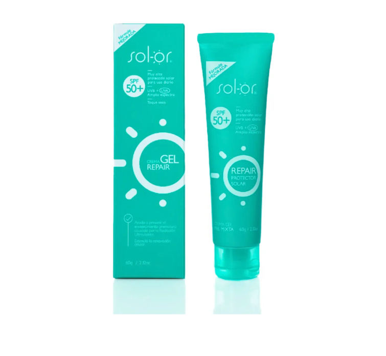 SOLOR GEL REPAIR SPF 50 X 100 GR- QUIFARMA