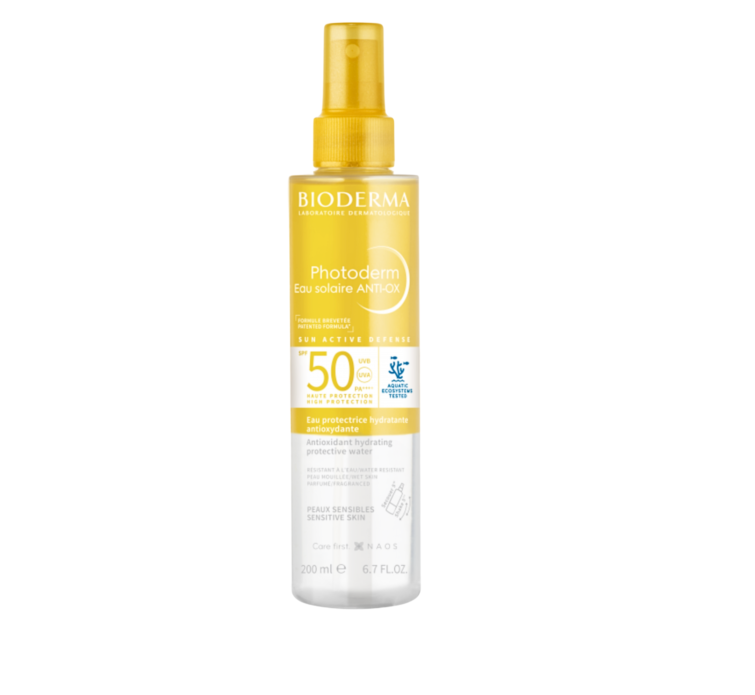 PHOTODERM AGUA SOLAR ANTI-OX SPF 50 X 200 ML- BIODERMA