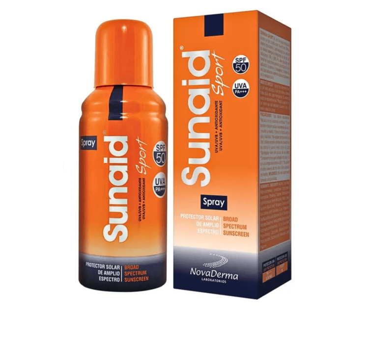 SUNAID SPORT SPRAY X 180 ML- NOVADERMA
