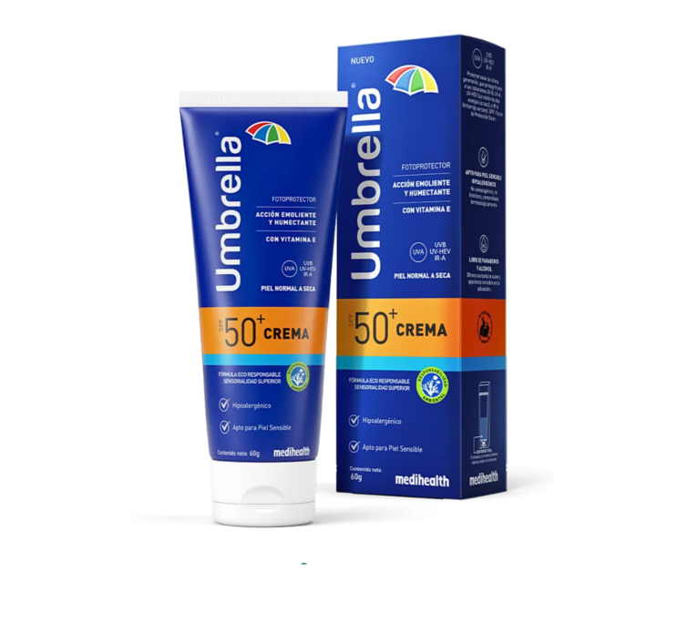 UMBRELLA CREMA SPF 50 X 60 GR- MEDIHEALTH