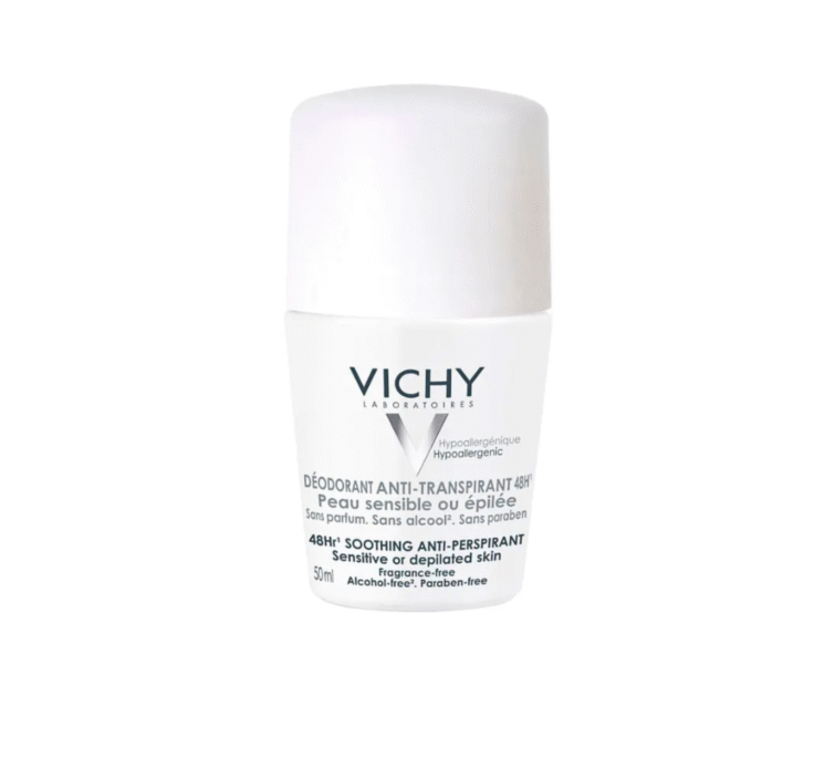 VICHY DESODORANTE ANTI-TRANSPIRANTE PIEL SENSIBLE X 50 ML- VICHY