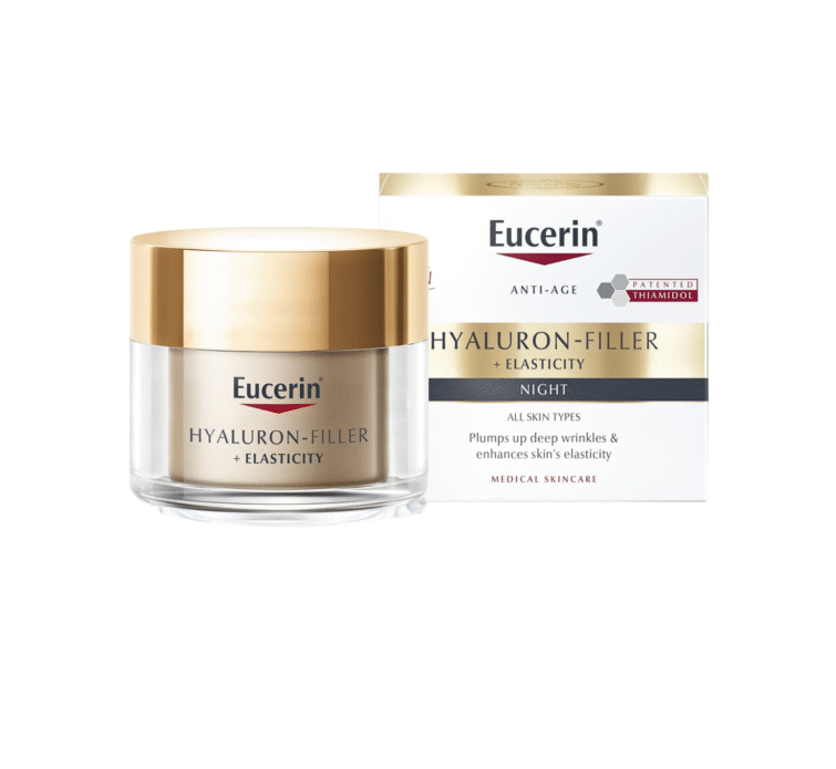 EUCERIN HYALURON-FILLER ELASTICITY CREMA DE NOCHE X 50 ML- EUCERIN