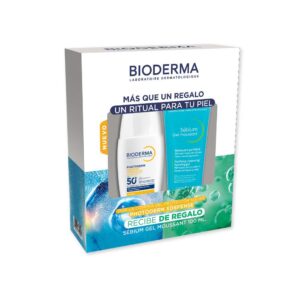 KIT PHOTODERM X DEFENSE ULTRA-FLUID SPF 50+ INVISIBLE X 40 ML + SEBIUM GEL MOUSAANT X 100ML – BIODERMA
