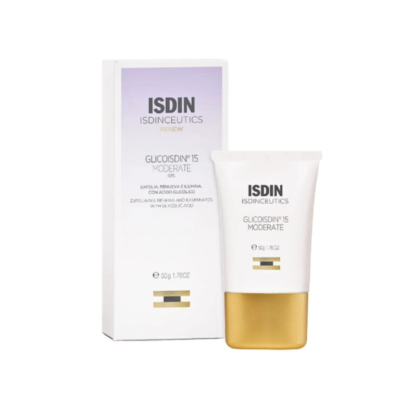 Glicoisdin 15 Moderate gel exfoliante facial x 50 gr - Imagen 2