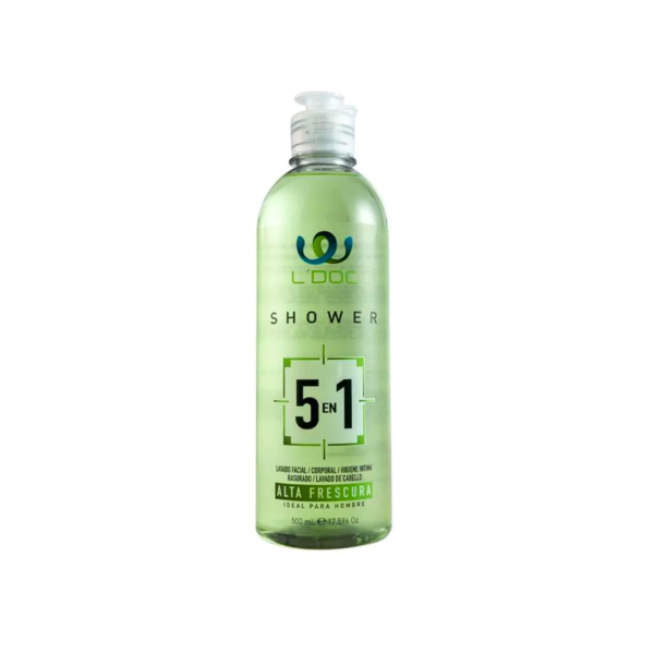 L’Doc Shower Gel 5 en 1 gel de baño Verde - L'Doc - Imagen 2