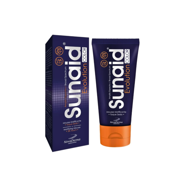 Sunaid Evolution protector solar color SPF 50 x 40 gr - Novaderma - Imagen 2