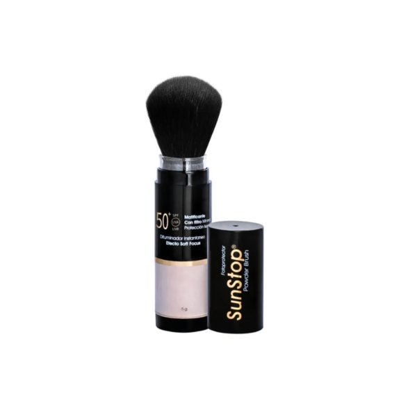 Sunstop Powder Brush polvo protector solar Translúcido x 5 gr - Imagen 2