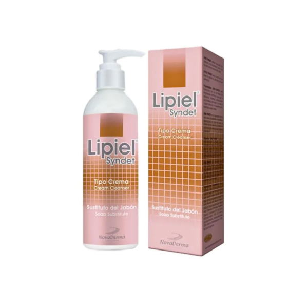 Lipiel Syndet limpiador tipo crema x 200 ml - Novaderma - Imagen 2