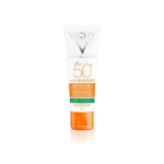 Capital Soleil protector solar matificante 3 en 1 SPF 50 x 50 ml