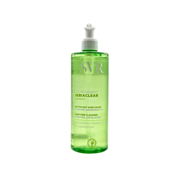 SVR Sebiaclear Gel Moussant limpiador x 400 ml - Imagen 2