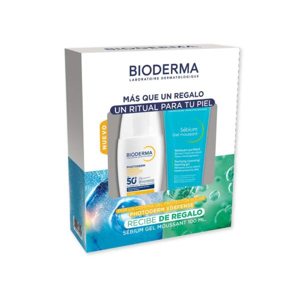 Kit Bioderma Photoderm Invisible 40 ml + Sebium Gel 100 ml - Imagen 2