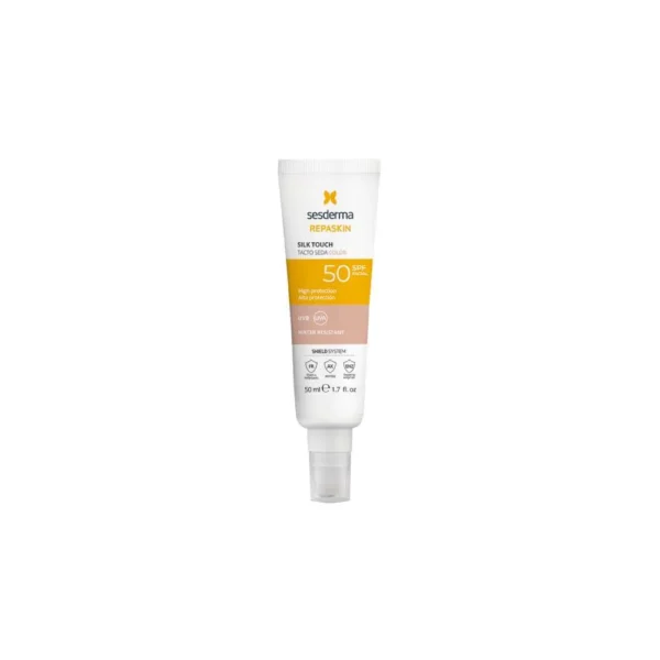 Repaskin Tacto Seda protector solar color SPF 50 x 50 ml - Imagen 2
