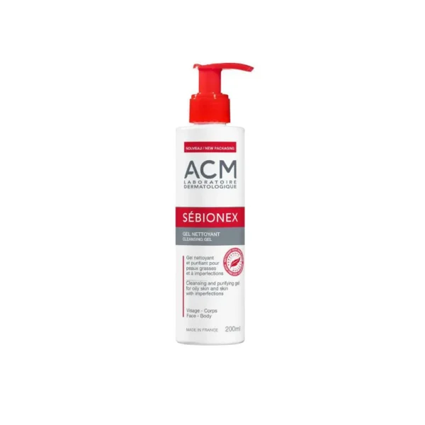 Sebionex Foaming Gel Limpiador x 200 ml - ACM - Imagen 2