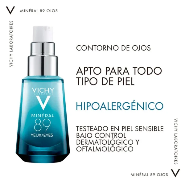 Vichy Mineral 89 Contorno de Ojos x 15 ml - Imagen 2